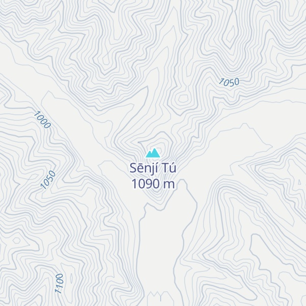 Map of Sēnjí Tú