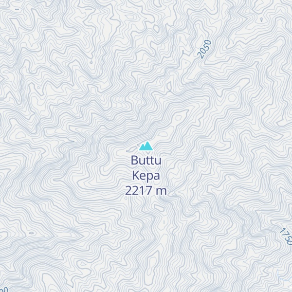 Map of Buttu Kepa
