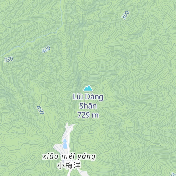 Map of Liù Dàng Shān