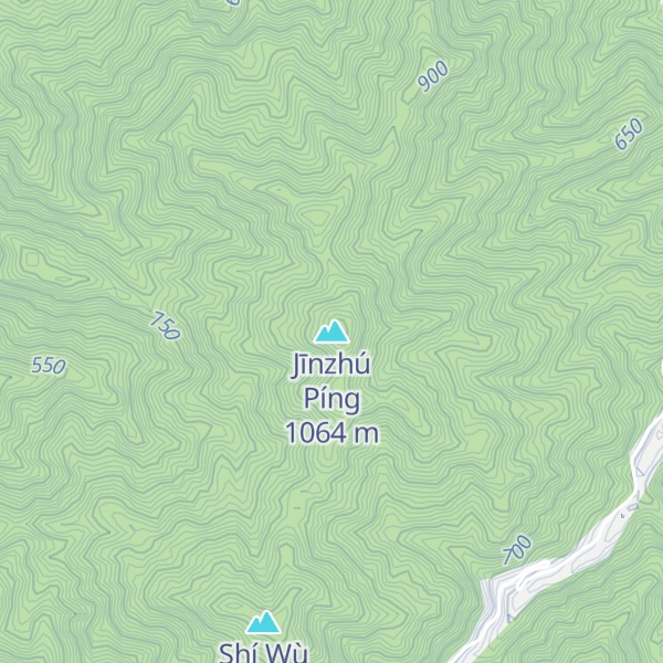 Map of Jīnzhú Píng