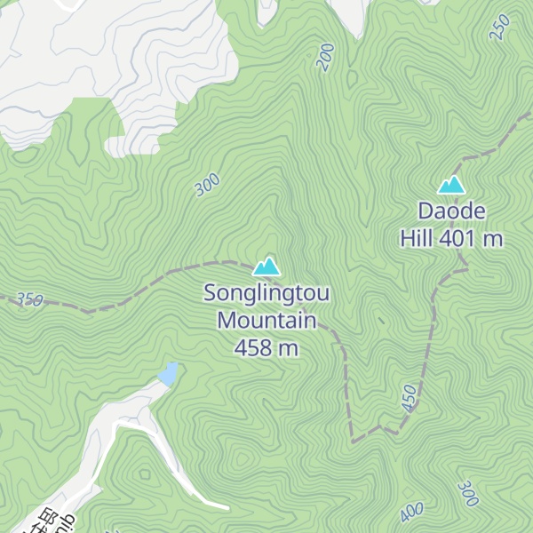 Map of Songlingtou Mountain