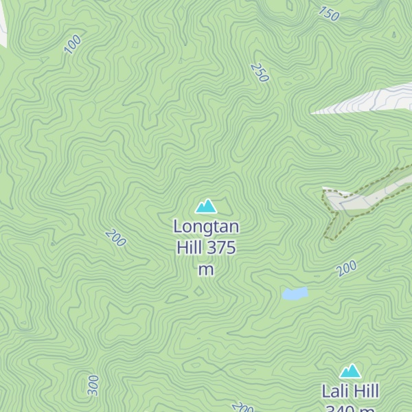 Map of Longtan Hill