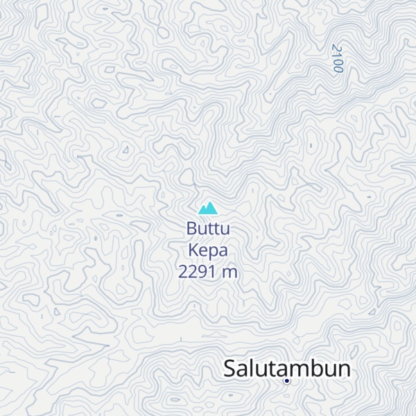 Map of Buttu Kepa