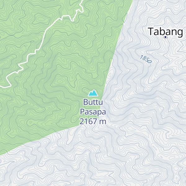 Map of Buttu Pasapa