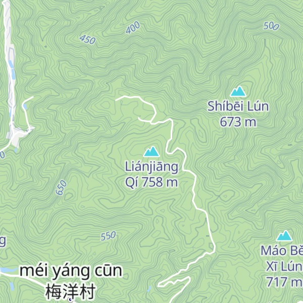 Map of Liánjiāng Qí