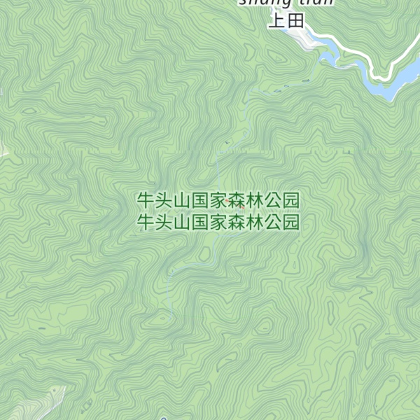 Map of Tiān Shī Fēng
