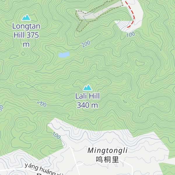 Map of Lali Hill