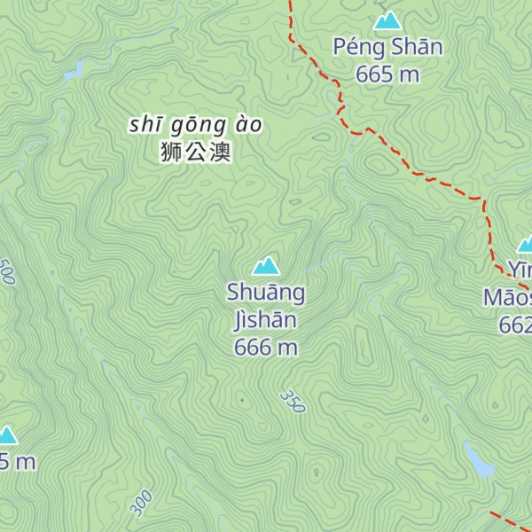 Map of Shuāng Jìshān