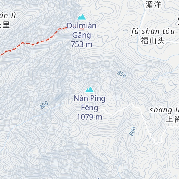 Map of Nán Píng Fēng