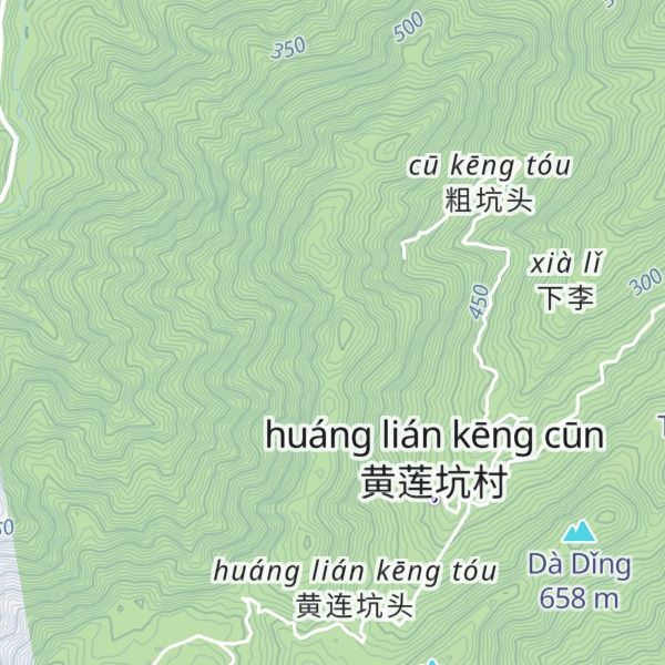 Map of Shíbì Tóu