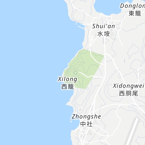 Map of Tiāntáishān