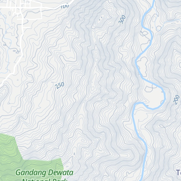 Map of Tanete Tambunan