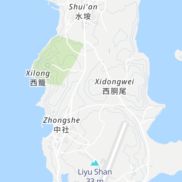 Map of Fengmen Shan