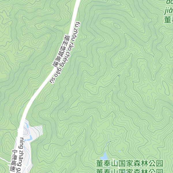 Map of Dongfeng Shan