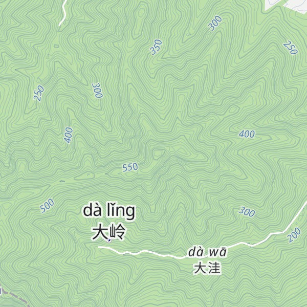 Map of Wǔfēng Jiān