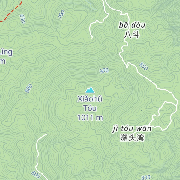 Map of Xiǎohǔ Tóu