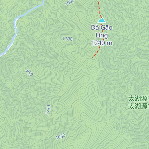 Map of Yǐzǐ Píng