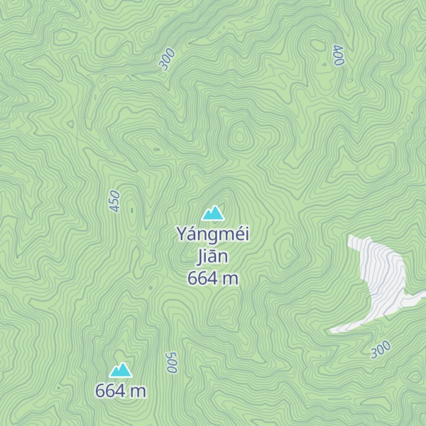 Map of Yángméi Jiān
