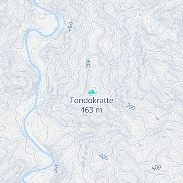 Map of Tondokratte