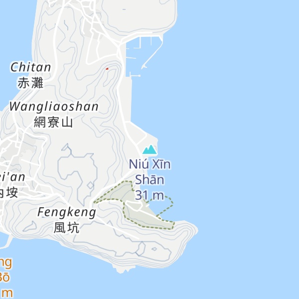 Map of Niú Xīn Shān