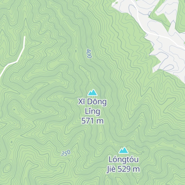 Map of Xī Dōng Lǐng
