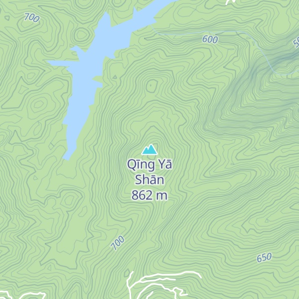 Map of Qīng Yā Shān