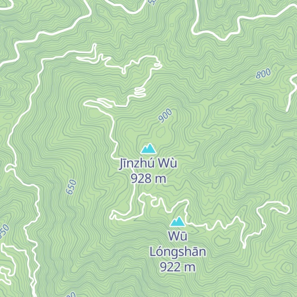 Map of Jīnzhú Wù