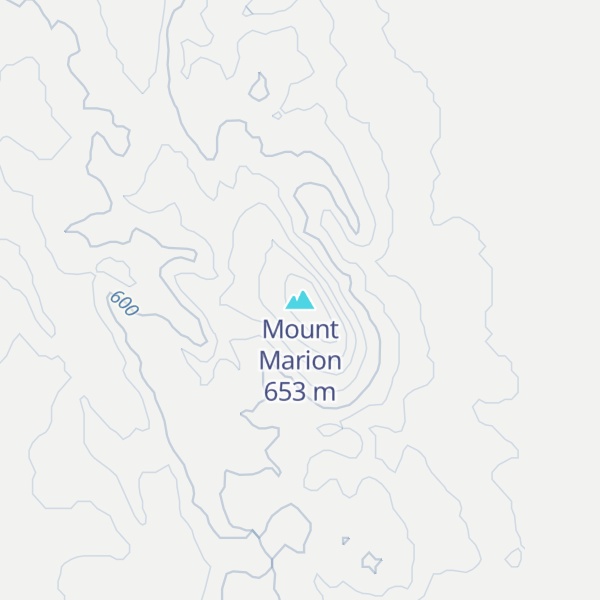 Map of Mount Marion