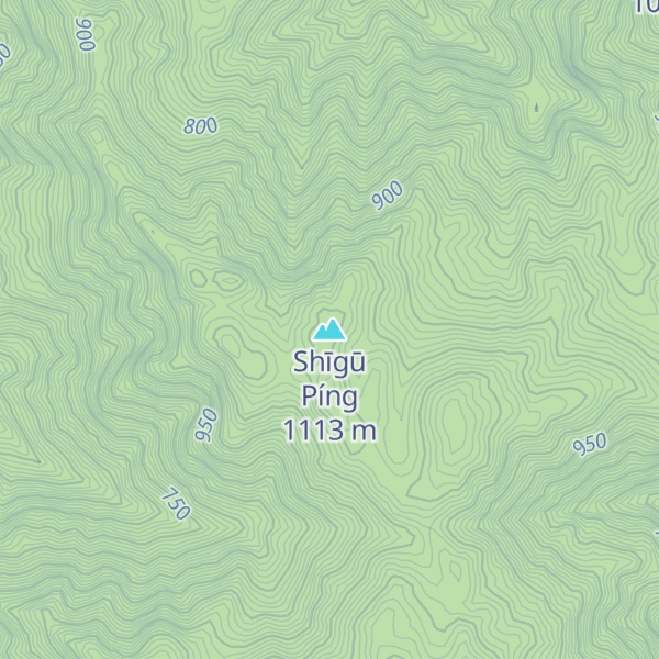 Map of Shīgū Píng