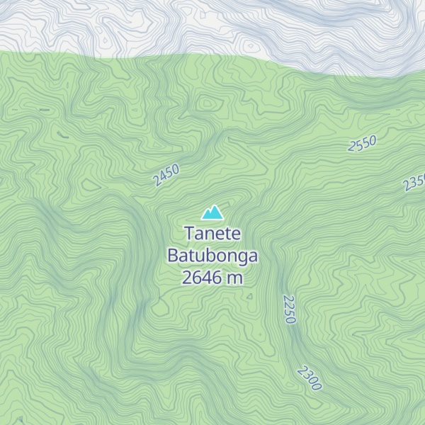 Map of Tanete Batubonga