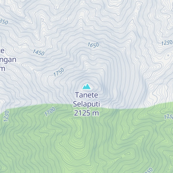 Map of Tanete Selaputi