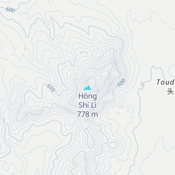 Map of Hóng Shí Lì