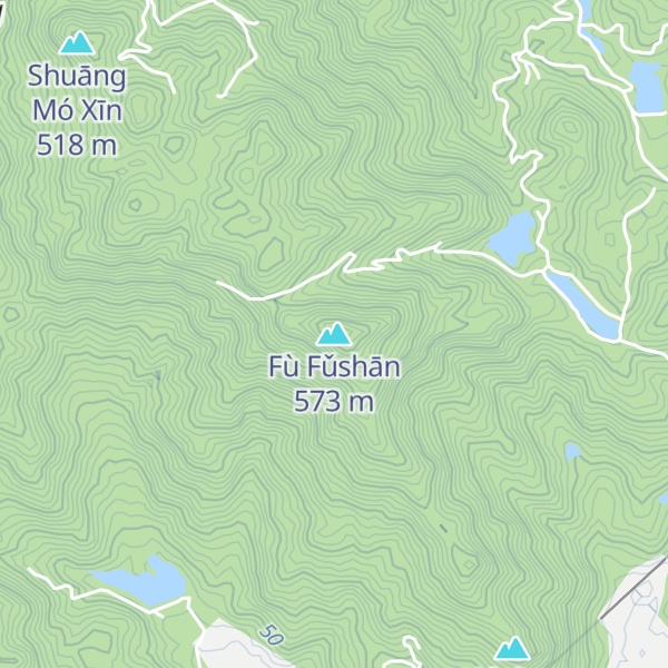 Map of Fù Fǔshān