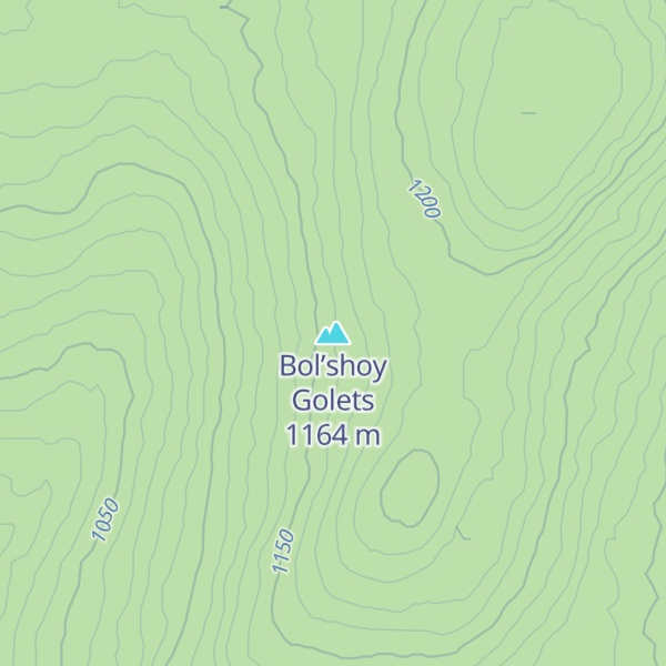 Map of Bol’shoy Golets
