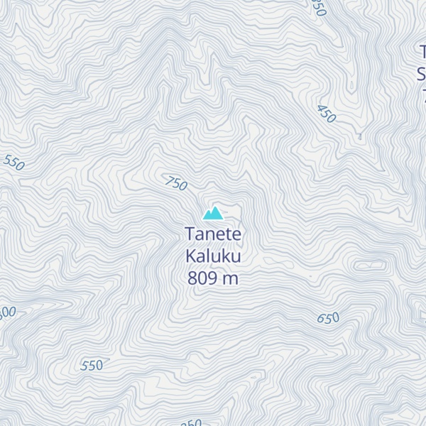 Map of Tanete Kaluku