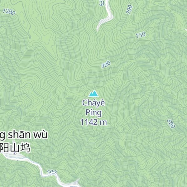 Map of Cháyè Píng