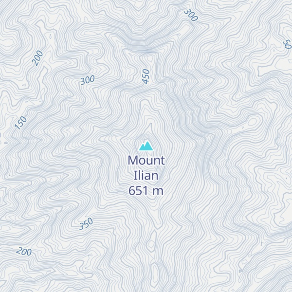 Map of Mount Ilian