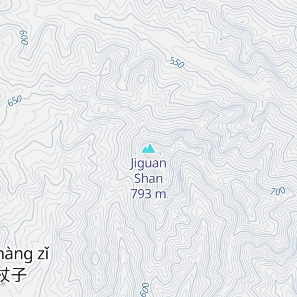 Map of Jiguan Shan