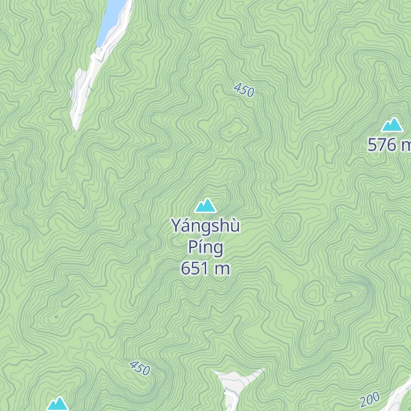 Map of Yángshù Píng