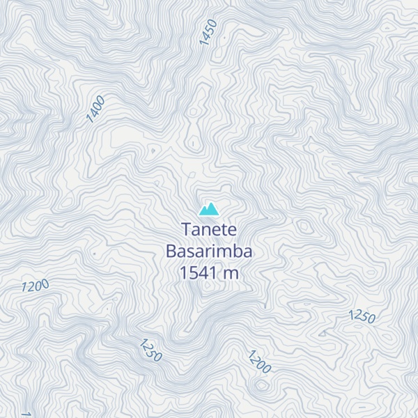 Map of Tanete Basarimba