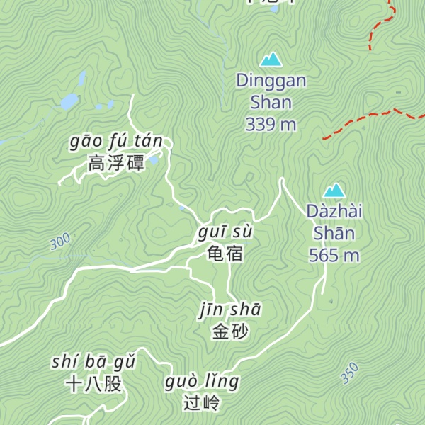 Map of Xīngxiù Kōngjiān