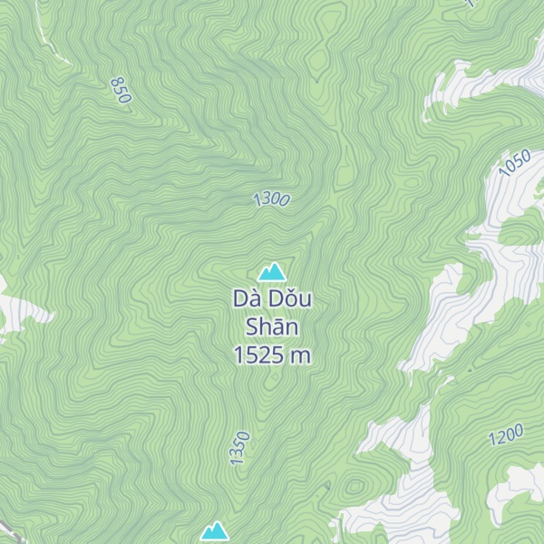 Map of Dà Dǒu Shān