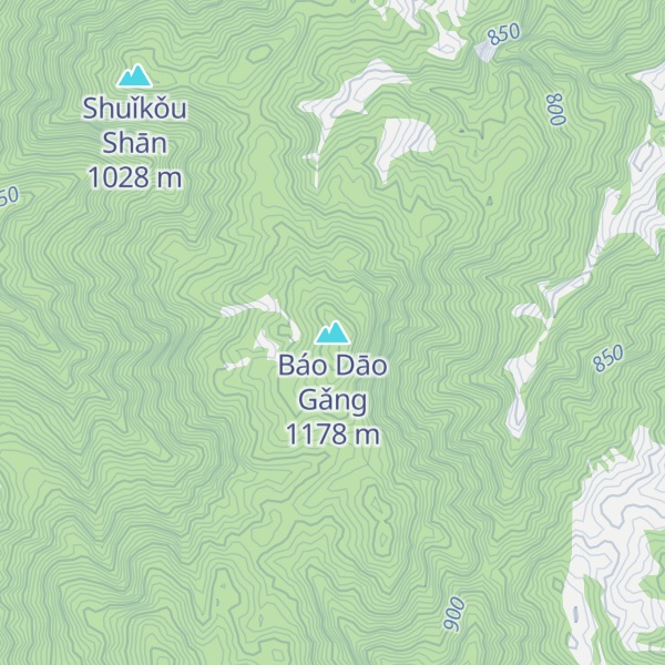 Map of Báo Dāo Gǎng