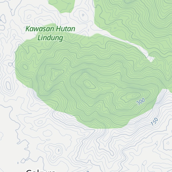 Map of Moncong Terang
