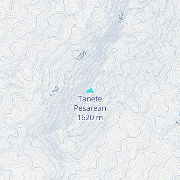 Map of Tanete Pesarean