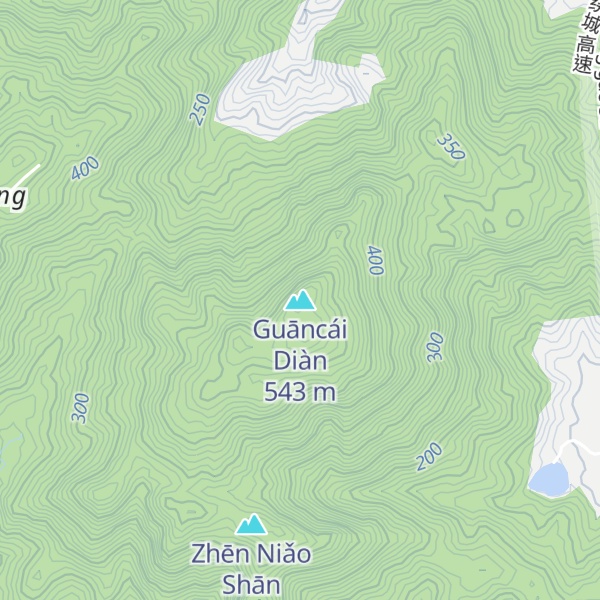 Map of Guāncái Diàn