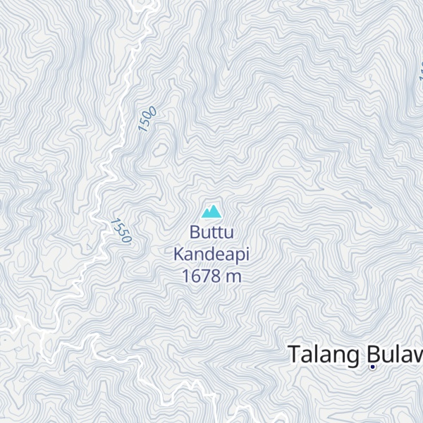 Map of Buttu Kandeapi