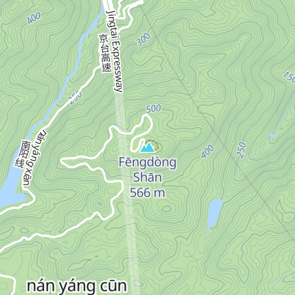 Map of Fēngdòng Shān