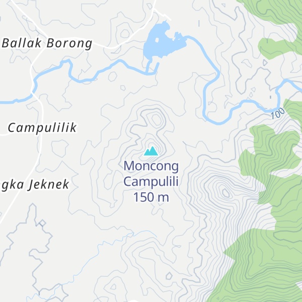 Map of Moncong Campulili
