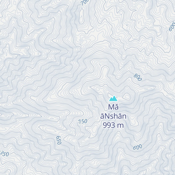 Map of Jiangjia Shan